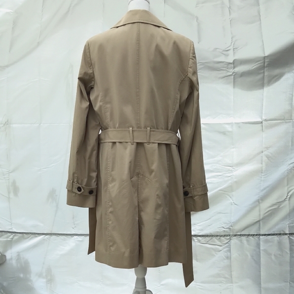 Esprit Size 12 Tan Trench *has spots* - Picture 2 of 16